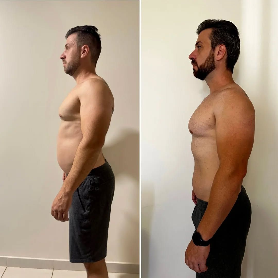 Antes e depois de cliente Herbanutra 6
